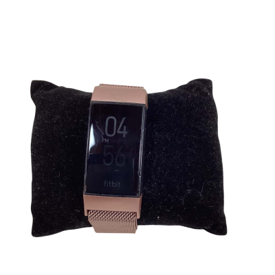  Womens Fitbit Rose Gold Stainless Steel Milanese loop band