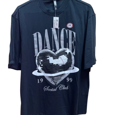  Womens  Size XL Short Sleeve Shirt Navy Blue 