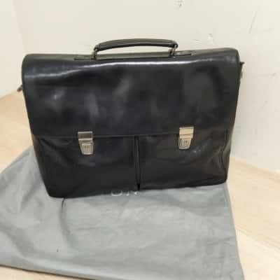 Oroton Spencer Flapover Briefcase (without original strap) GUC