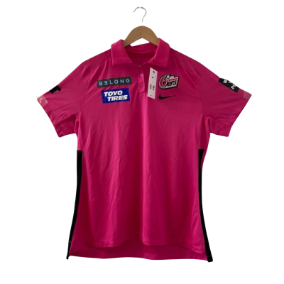 NIKE Women's Sydney Sixers 6ers BBL Cricket Shirt Pink Size XL (*Other New with Tag* RRP $100)