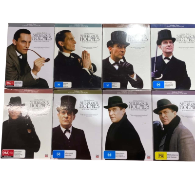 Jeremy Brett is Sherlock Holmes Collector's Edition Volumes 1- 8