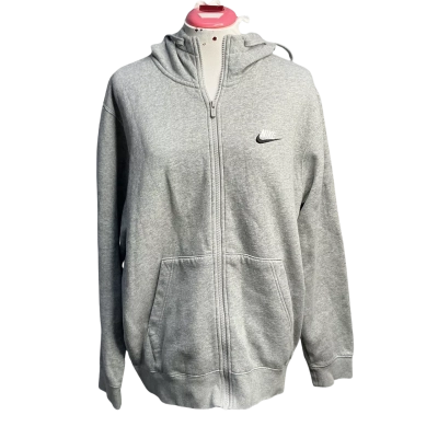 Nike Mens  Size M zip up Hoodie Grey 