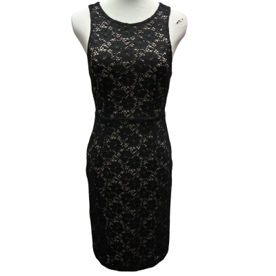Decjuba Womens  Size XS Cocktail Dress Beige / Black  