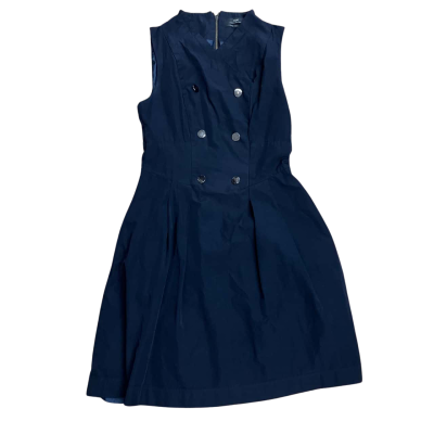 Cue Size 10 Business Dress Navy Blue 