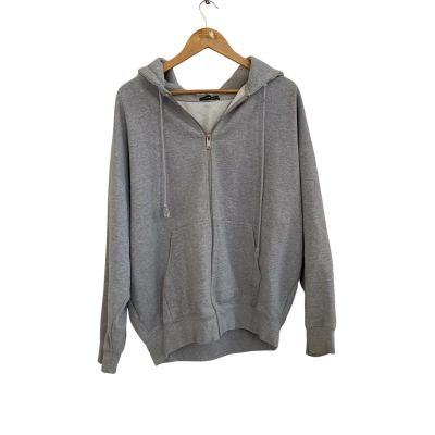 Brandy Melville Womens  Size 10 / 8 Zip-Up Hoodie Grey 