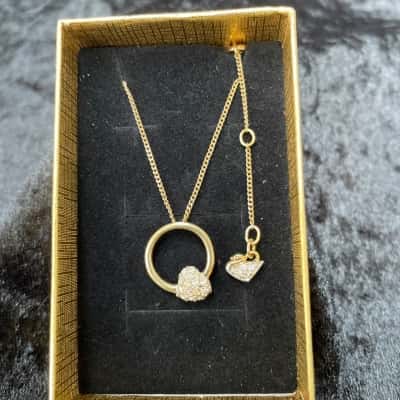 Swarovski Gold Plated Pendant 