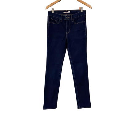 Levi's 312 Size 27 Stretch Blue Denim Jeans 