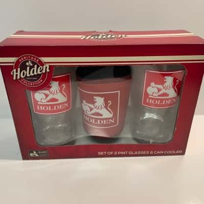 Heritage Holden Collection - Hat, 2 x socks, Stubbie holder and Beer Glasses. Licensed.
