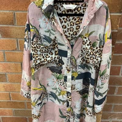 Peter Alexander Womens  Size S Floral Night Dress 