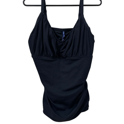  Womens Capriosca Swimsuit Size 18 Black