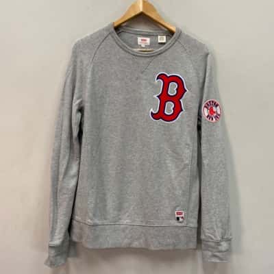 Levi's Boston Red Sox Mens  Size M Jumper Grey 