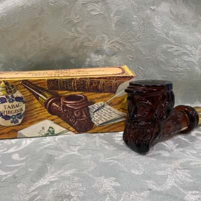 Vintage 1973-1974 Avon “Collector’s Pipe” Cologne Decanter