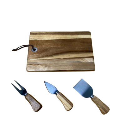 Wood Eat Cheese Set by Peer Sorensen 