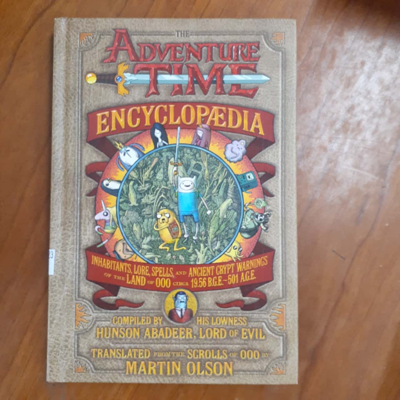 The Adventure Time Encyclopaedia Book by Martin Olson