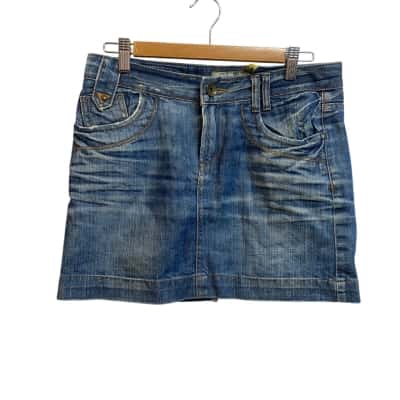Vintage Cody Blue denim skirt 