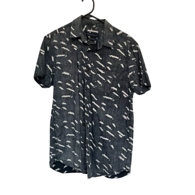  Mens  Size S Blue / Pattern / White 