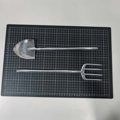 Mariposa Aluminum Salad Servers