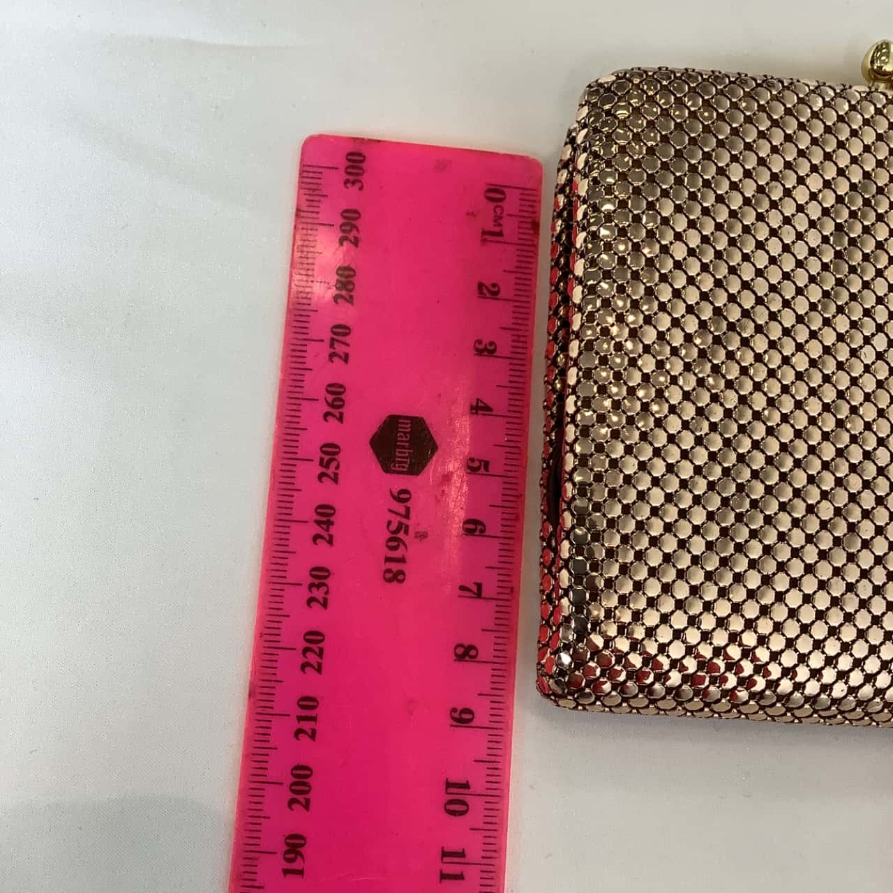 No Brand Womens Mesh Purse Gold (s)