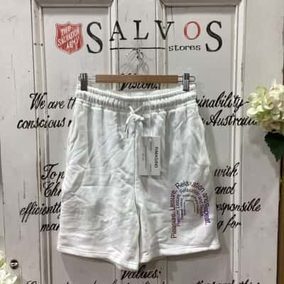 RIMAGIND BRAND! BNWT RRP $80.00! Womens  Size M Gym Shorts / Shorts White RIMAGIND