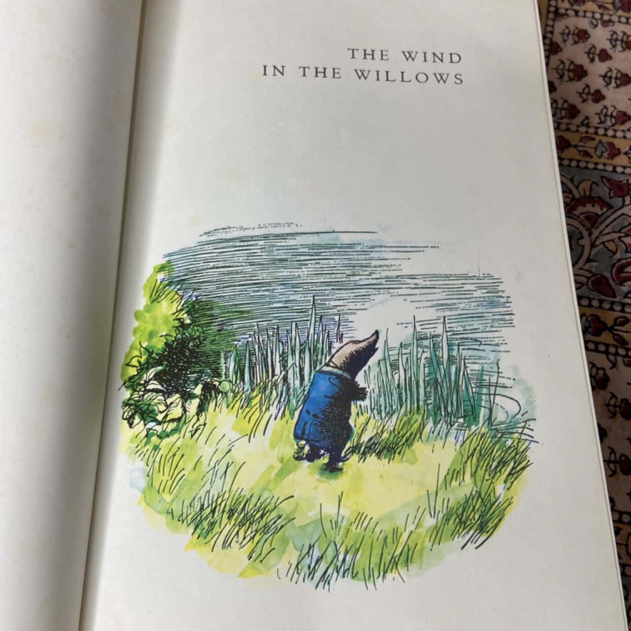 The Wind in the Willows Book by Kenneth Grahame printed 1974(s) - Used ...