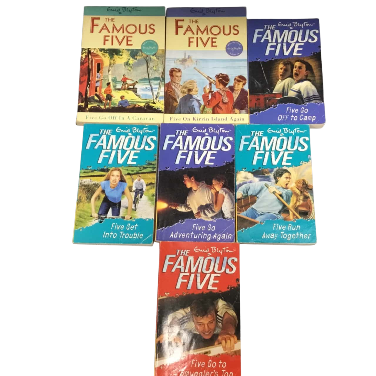 The Famous Five 12 Titles in 4 Books Collection Set For Children By En - Lowplex