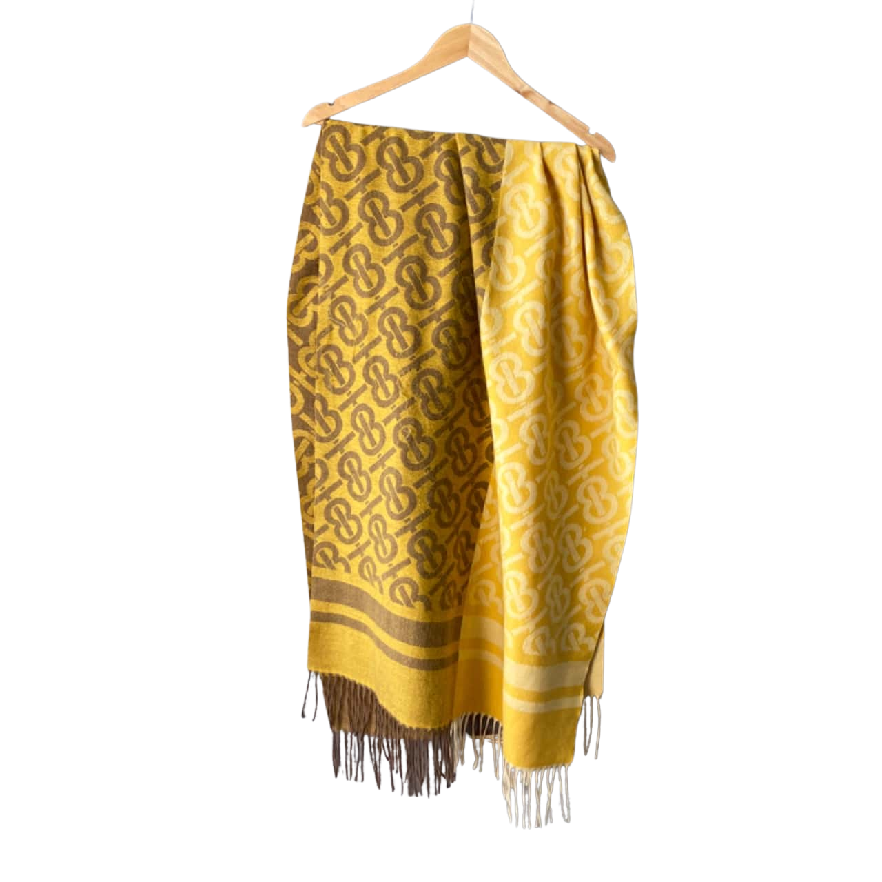 Women's Scarf Brown / Yellow