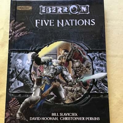 Dungeons & Dragons Eberron Five Nations Sourcebook
