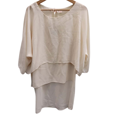 Sass & Bide Womens  Size 10 3/4 Sleeve Top Cream 