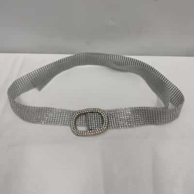 Unbranded Women's Sparkle Plastic Belt Size M / S 