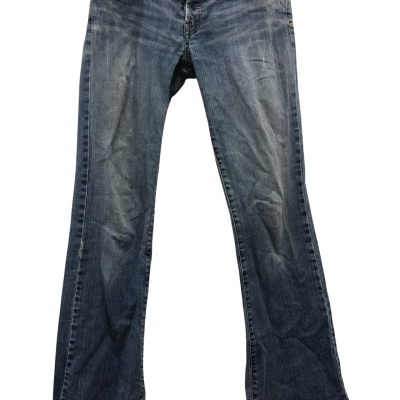 Lucky Brand Gene Monteano Womens  Size 8 Blue flaired jeans