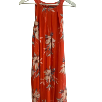 Katies Womens  Size 18 Halter Neck Maxi Dress Floral / Red 