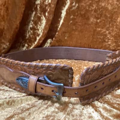 Womens  Size S Brown Leather Belt