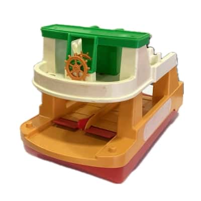 Vintage Fisher Price Little People Ferry Boat