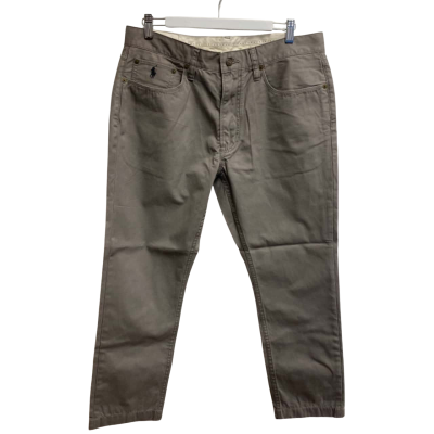 Ralph Lauren Mens  Size 34 Dress Pants Grey 