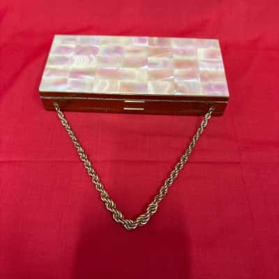 EVANS Women's Gold Tone Evening Minaudiere from the 1950's