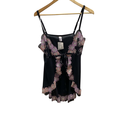 Undercover Wear Womens  Size 16 Black & Purple Lingerie