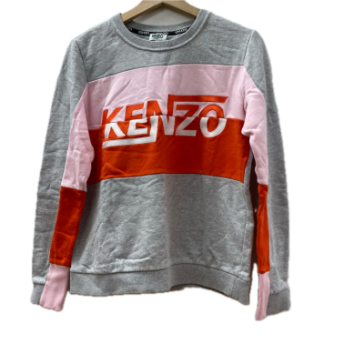 Kenzo Womens Jumper Size M Grey / Pink  / Red 