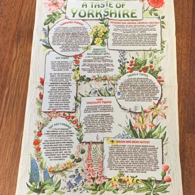 Tea Towel - A Taste of Yorkshire