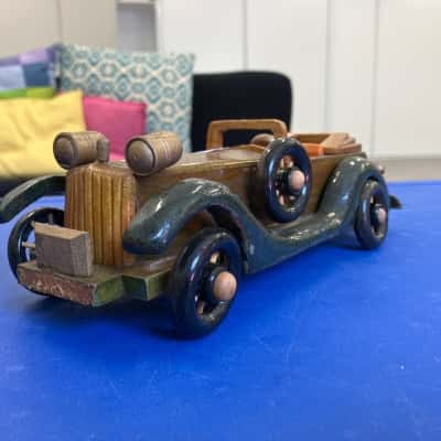 Vintage Wooden Car