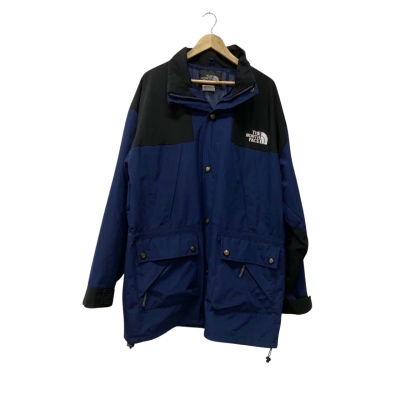The North Face Core tex Size XXL Raincoat / Winter Jacket Navy Blue 
