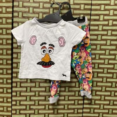 Peter Alexander Jnr Mr Potato Head Kids Boys Size 1 Pyjamas PJ  Short Sleeve Shirt Long pants birthday gift 