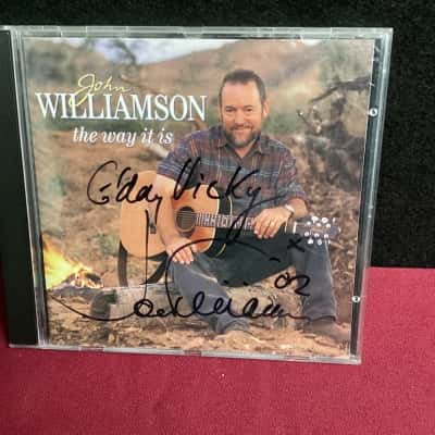 John Williamson - The Way It Is - autographed
