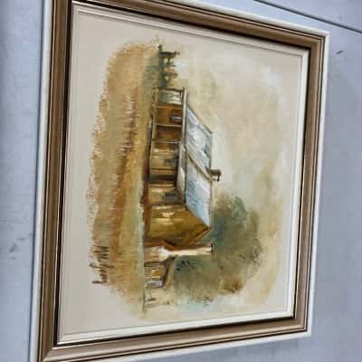 Love cottage painting by Margaret Greig