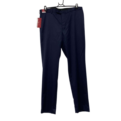 Van Heusen Mens Slim Fit Narrow Leg Pants Size M Black  