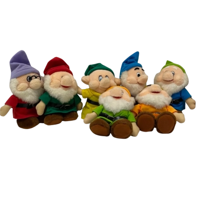 Disneys Snow White - Seven Dwarfs Plush Toys