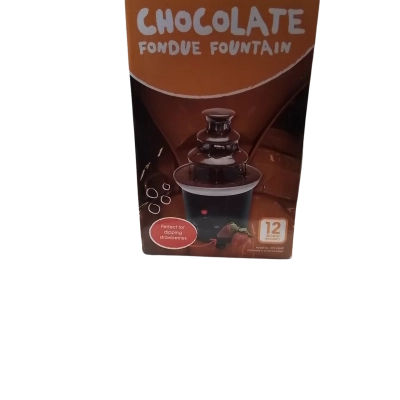Chocolate fondue fountain 