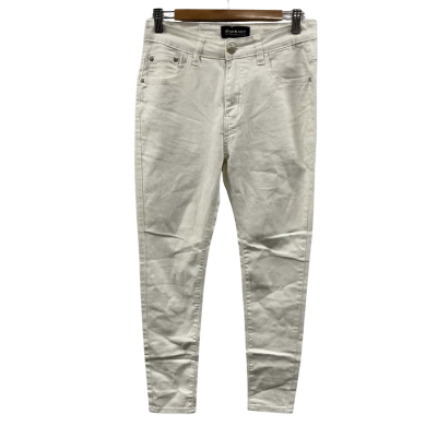 Black Art Mens Size 30 Straight Leg Jeans White 