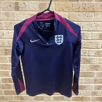 Nike dri fit Mens slim fit England strike drill top Size L 