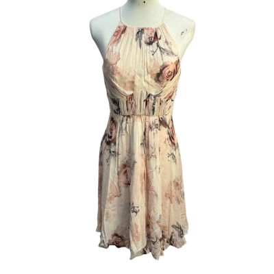 Forever New Womens  Size 8 Shoestring Strap Dress Floral 