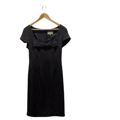 Veronika Maine Womens  Size 8 Black & Grey Dress